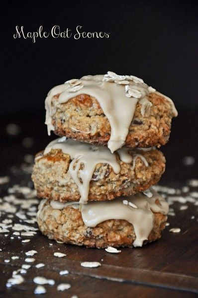 Maple Oat Scones Recipe Oat Flour Scones, Oat Scones Recipe, Oat Scones, Baking Scones, Scone Recipes, Gf Flour, Savory Scones, Scones Recipe, Breakfast Sweets