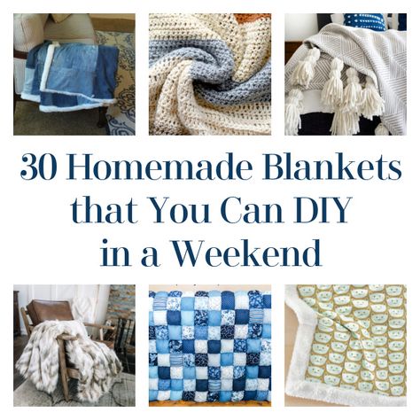 Hello, DIYers! As the colder weather approaches, who doesn’t want to snuggle up with a cozy blanket? Fortunately, this blog is all about making your own! You can make one for yourself or you can make blankets for perfect Christmas gifts for your loved ones. Pick patterns that suit individual styles! Even if you don’t […] The post 30 Homemade Blankets that You Can DIY in a Weekend appeared first on DIY Projects by Big DIY Ideas. Homemade Throws Blankets, Cotton And Fleece Blanket Diy, How To Sew A Throw Blanket, Make Blankets Diy, Diy Fluffy Blanket, How To Make A Fluffy Blanket, Christmas Blankets Diy, Diy Quilt Blanket, Diy Wearable Blanket