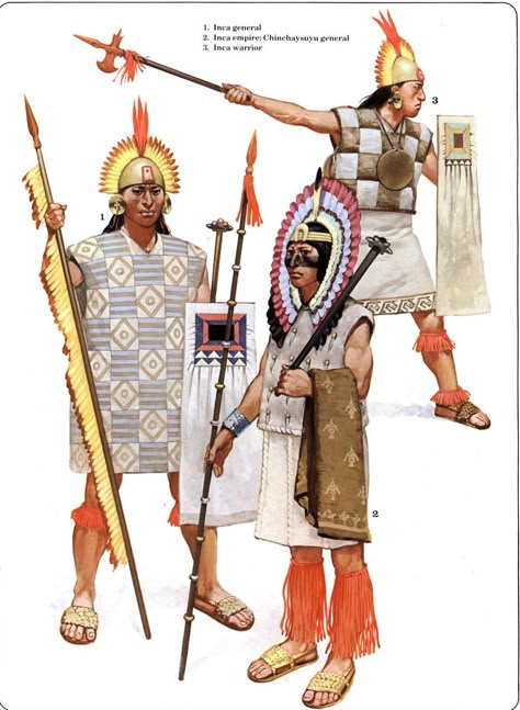 GUERREROS Warriors Illustration, Historical Warriors, Inca Empire, Aztec Warrior, Ancient Warfare, Indigenous Americans, Historical Art, Native American Culture, Military Art