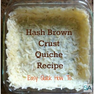 If you are a potato and quiche fan then this recipe is for you. The family will enjoy this easy to make Hash Brown Crust quiche recipe all year long. Quiche Recipes Hashbrown Crust, Hashbrown Crusted Quiche, Quiche Recipes With Hashbrown Crust, Hash Brown Crust For Quiche, Hashbrown Pie Crust, Hash Brown Crusted Quiche, Hash Brown Crust Quiche Recipes, Quiche With Hashbrown Crust Recipes, Quiche With Potato Crust Recipes