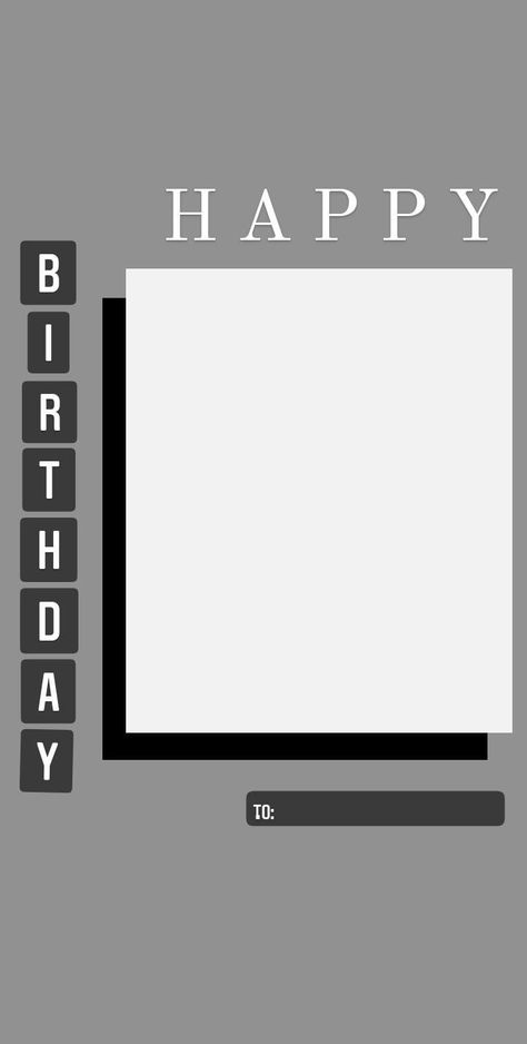 Layout For Instagram, Birthday Instagram Story, Penanda Buku, Birthday Instagram, Instagram Story Idea, Happy Birthday Text, Birthday Captions Instagram, Happy Birthday Wallpaper, Happy Birthday Template