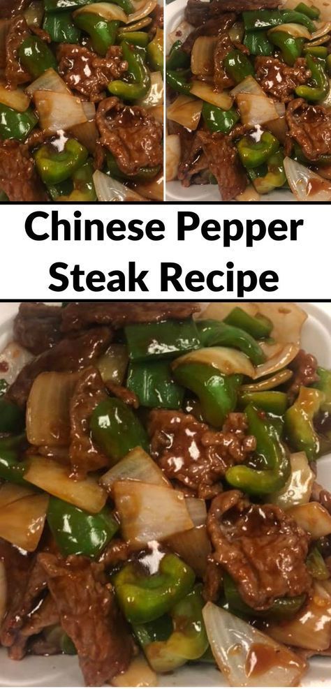 Pepper Steak Recipe Easy, Chinese Pepper Steak Recipe, Peper Steak, Chinese Beef Recipes, Chinese Pepper Steak, Pepper Steak Recipe, Homemade Chinese Food, Beef Steak Recipes, Chinese Cooking Recipes