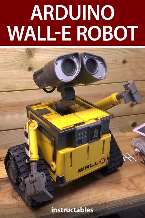 Pi Arcade, Wall E Robot, Cool Arduino Projects, Arduino Wifi, Learn Robotics, Arduino Projects Diy, Diy Arduino, Arduino Robot, Mobile Robot