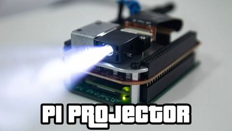 Pocket Projector, Projets Raspberry Pi, Raspberry Projects, Pi Computer, Esp8266 Arduino, Raspberry Pi Computer, Raspberry Pi Zero, Computer Projects, Diy Tech