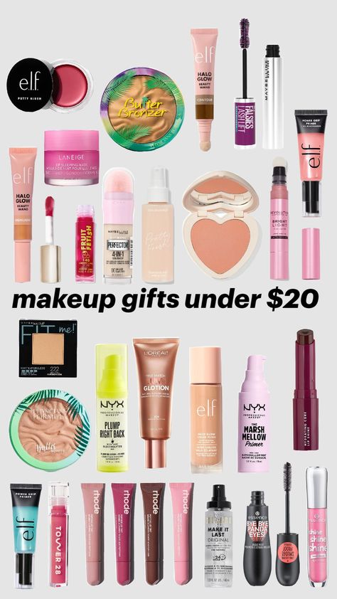 makeup gifts under $20 Makeup Gifts, Preppy Gifts, Laneige Lip Sleeping Mask, 20 Dollars, Lip Sleeping Mask, Aesthetic Things, Makeup Gift, Beauty Stuff, Lash Lift