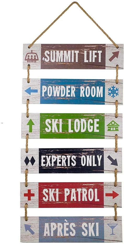 Ski lodge decor