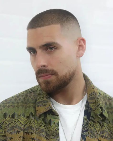 Buzz Cut Men Long Haircuts 18 Ideas: Inspiration for bold and trendy hairstyles Men Long Haircuts, Buzz Cut Men, Long Buzz Cut, Buzz Cut With Beard, Guy Haircuts Long, Long Haircuts, Modern Landscape, New Cut, Shaved Sides