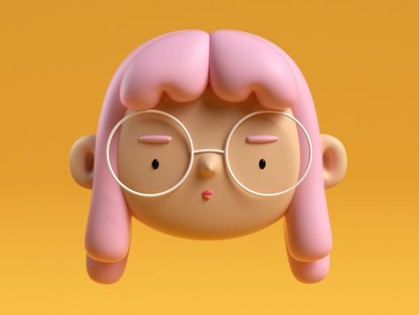 MAGO girl design render c4d illustration character 3d C4d Design, 3d Karakter, Character Design Cartoon, Character Design Challenge, Simple Character, Character Design Girl, Blond Amsterdam, Character Design Sketches, Seni 3d