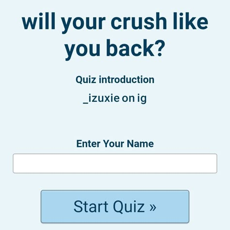 my 1st quiz Bf Quizzes Questions, What To Ask Your Crush Questions, Subtle Things To Send To Your Crush, Who Is Your Soulmate Quiz, How To Know If My Crush Likes Me, Things To Make Your Crush, Does He Have A Crush On Me, How Do You Know If Your Crush Likes You, Quizzes To Do With Friends