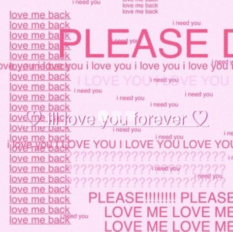 Yandere Playlist, Love Me Back, Please Love Me, I Need You Love, Lovecore Aesthetic, Charmmy Kitty, Fotografi Digital, Love Sick, Images Esthétiques