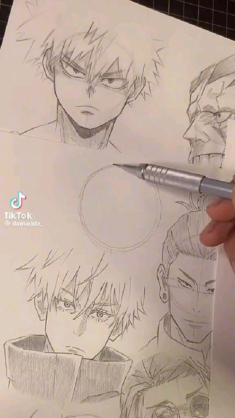 Beginner Manga Drawing, Basics Of Anime Drawing, How To Make Anime Character, Anime Drawing Learning, Beginner Art Challenge, How To Draw Todoroki Step By Step, Anime Character Drawing Step By Step, Art Tips For Beginners Anime, Beginner Art Ideas Pencil