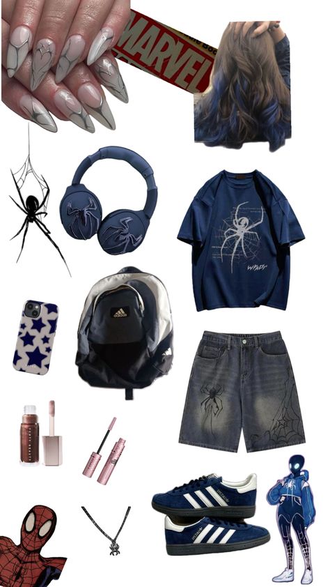 #marvel #spiderman #spiderwoman #superhero #supergirl #outfit #inspo #blur Supergirl Outfit, Spiderman Outfit, Spider Woman, Marvel Spiderman, Supergirl, Blur, Spiderman, Marvel, Outfit Inspo