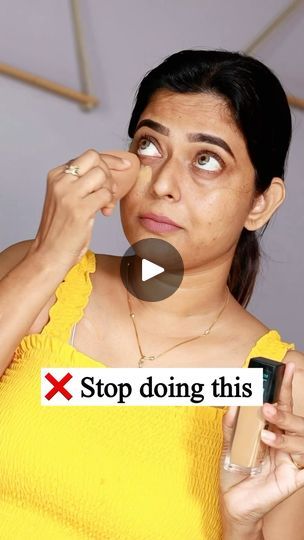 66K views · 5.7K reactions | Comment for product links ♥️

If you apply foundation directly on your dark circles it might not completely cover the darkness, leaving the area looking uneven or discolored. In an attempt to fix this, you might apply more foundation, which can lead to a heavy, cakey appearance. Additionally, the product might settle into fine lines, causing creasing and drawing even more attention to the under-eye area.

Using an orange corrector before applying foundation helps to counteract the dark tones, allowing the foundation to blend seamlessly and create a more natural, flawless look.

#darkcircles #undereyecircles 
(how to avoid grey under eyes, how to cover dark circles) | Reena Sampson | Diljit Dosanjh, Tanishk Bagchi, Jaani, B Praak · Do U Know (From "Khel Khel Mei Dark Under Eye Makeup, How To Cover Dark Circles Under Eyes, How To Cover Dark Circles, Khel Khel Mein, B Praak, Cover Dark Circles, Applying Foundation, Hide Dark Circles, Apply Foundation