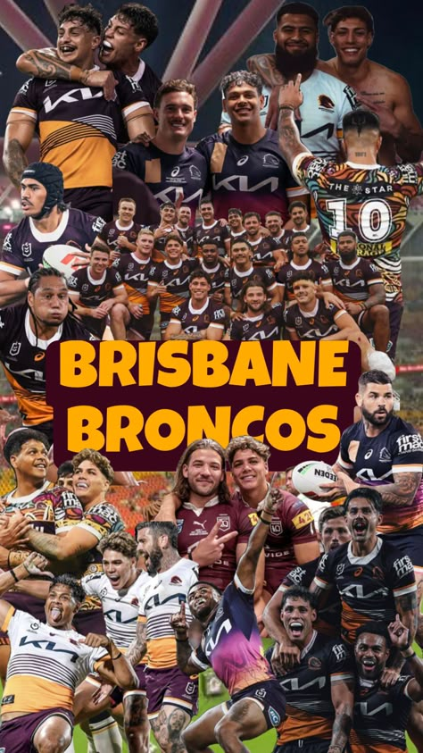 #nrl #broncos #brisbane Nrl Broncos, Broncos Wallpaper, Broncos Players, Rugby Girls, Hot Rugby Players, Rugby Boys, Rugby Sport, Brisbane Broncos, Rugby Players