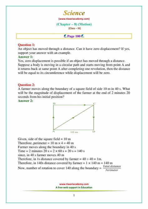 CBSE NCERT Solutions for Class 9 Science Chapter 8 Motion (Physics) Force And Laws Of Motion Class 9 Notes, Motion Notes, Class 9 Notes, Motion Physics, Distance Time Graphs, Laws Of Motion, Physics Notes, Hindi And English, Class 9