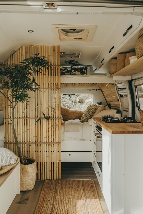 50+ Incredible Sprinter Van Conversions - TastyInteriors Van Conversion Interior Design, Unique Van Builds, Vw Camper Interior Ideas, Transit Van Conversion Ideas, Vw Vanagon Interior Ideas, Van Life Clothes, Van To Camper Conversion, Mercedes Sprinter Van Conversion, Interior Van Designs