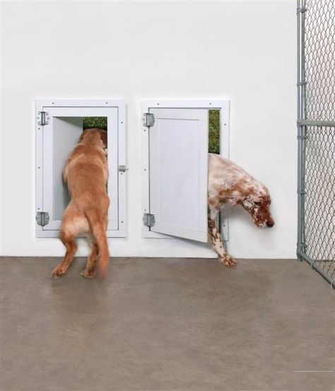 Sliding Door Dog Door, Smart Dog Door, Diy Doggie Door, Large Dog Door, Dog Doors, Pet Doors, Dog Yard, Pet Door, Animal Room