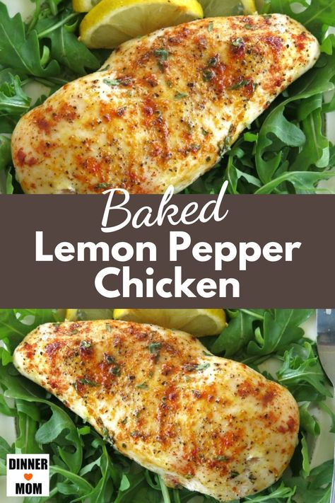 Simple Lemon Pepper Chicken, Baked Chicken Recipes Lemon Pepper, Lemon Pepper Roasted Chicken, One Pan Baked Lemon Pepper Chicken Clean Food Crush, Bake Lemon Pepper Chicken, Lemon Pepper Chicken In Oven, Lemon Pepper Chicken Sheet Pan Dinner, Lemon And Pepper Chicken, Lemon Pepper Chicken Oven Baked