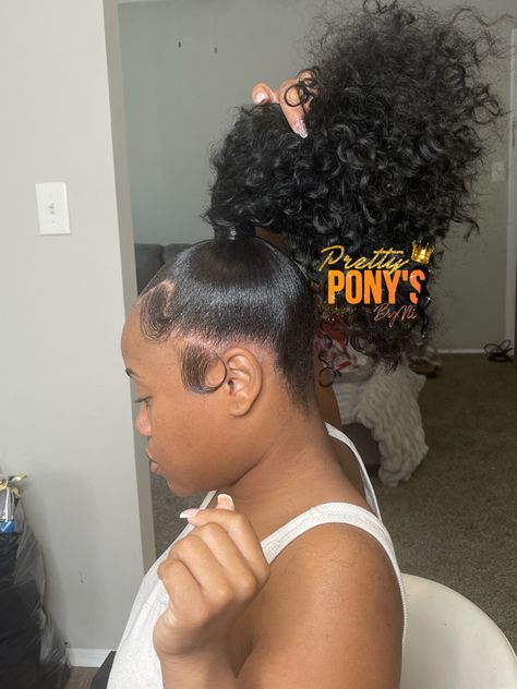 waterwave high ponytail High Ponytail, High Ponytails, The Crown, Crown, Hair