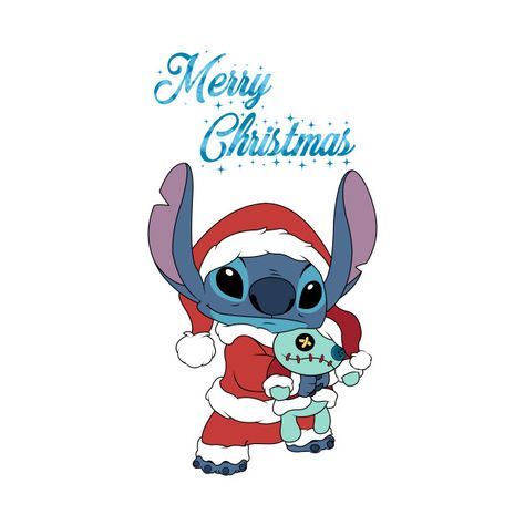 Merry Christmas Stitch - Stitch - T-Shirt | TeePublic Merry Christmas Stitch, Stitch Merchandise, Christmas Wallpaper Iphone Cute, Christmas Stitch, Image Princesse Disney, Stitch Stuff, Merry Christmas Wallpaper, Merry Christmas Pictures, Idee Cricut