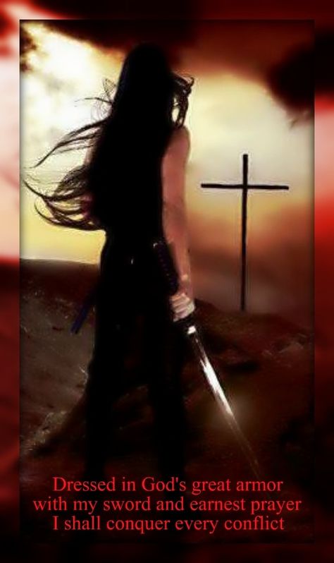 He disarmed the (spiritual) rulers and authorities and disgraced them publicly; He triumphed over them by Him. Colossians 2:15 Women Warriors, Spiritual Warrior, Prophetic Art, Gods Girl, Bride Of Christ, Daughters Of The King, Warrior Quotes, Armor Of God, Lion Of Judah