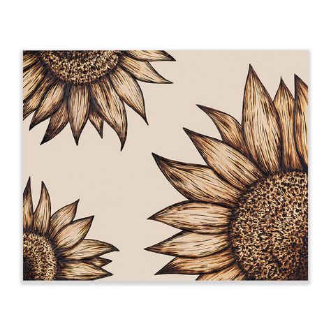 Large Wood Burning Art, Floral Wood Burning Patterns, Wood Burning Flowers Simple, Wood Burning Designs Pyrography Patterns, Burning Piano, Sunflower Wood Burning, Easy Wood Burning Ideas, Best Wood Burning Tool, Beginner Wood Burning Pattern