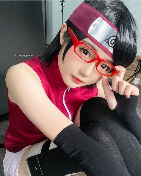 Sarada Cosplay, Cosplay Naruto, Kostum Cosplay, Snk Cosplay, Cosplay Cute, Naruto Cosplay, Naruto Pictures, Sarada Uchiha, Cosplay Characters