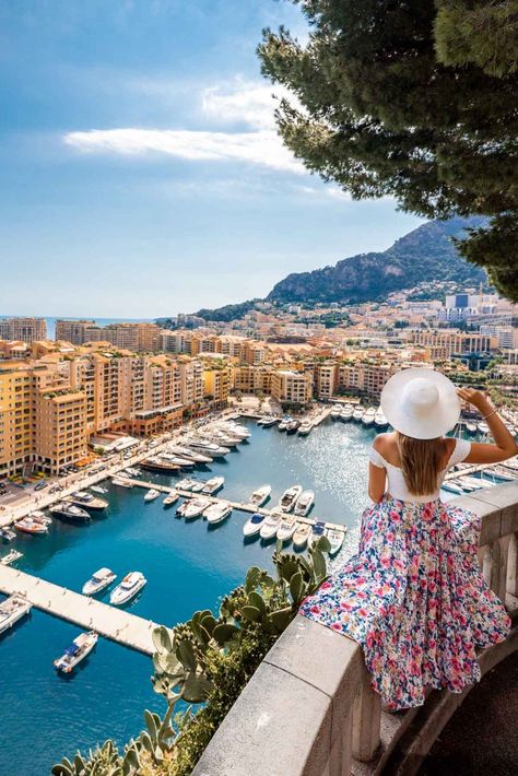 One Day in Monaco: The Perfect Monaco Day Trip from Nice | She Wanders Abroad Dream Destinations Bucket Lists, Monte Carlo Travel, Nice France Travel, Monaco Travel, Monaco France, French Riviera Style, Riviera Style, Travel To France, Monte Carlo Monaco