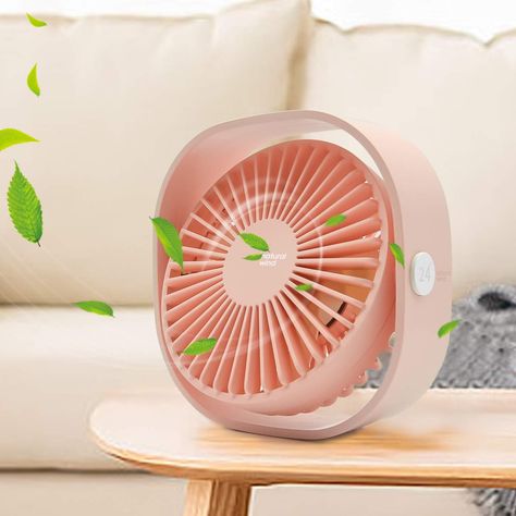 PRICES MAY VARY. 🌿SMALL DESK FAN: Portable lightweight and exquisite design fan. Mini size (approximately: 4.8 inch/5.6 oz) for maximum convenience 🌿ULTRA QUIET FAN: USB desk fan is engineered to be ultra-quiet by the silent structure, while delivering high airflow. Quiet desk fan is better for your work or sleep without disturbing you. Quieter and more powerful 🌿ADJUSTABLE SPEED MODE SET: One button to easily control the wind level, low/medium/high speed. Choose the direction of the wind you Mini Desk Fan, Insect Box, Small Desk Fan, Desktop Table, Bottle Tattoo, Cool Desktop, Mini Desk, Personal Fan, Desk Fan