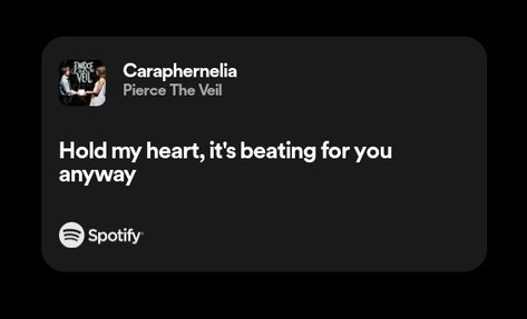 Caraphernelia - Pierce the Veil lyrics Pierce The Veil Songs, Pierce The Veil Widget, Pierce The Veil Banner, Pierce The Veil Lyrics, My Love Song, Love Songs Lyrics, Pierce The Veil, The Veil, Twitter Header