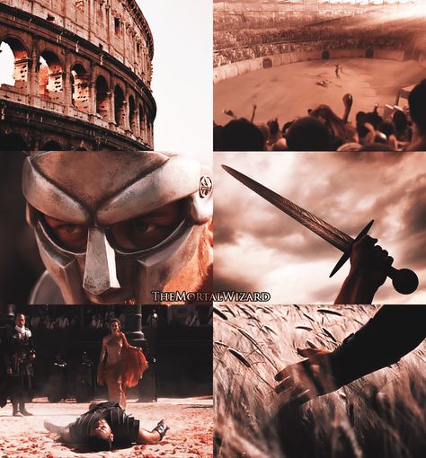 Gladiator Aesthetic Picspam Gladiator Aesthetic, Spam Aesthetic, 300 Aesthetic, Roman Aesthetic, Gladiator Maximus, 31 Birthday, Roman Literature, Gladiator Movie, Movie Journal