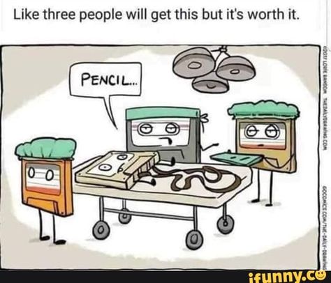 Like three people will get this but it's worth it. m... mm. – popular memes on the site iFunny.co #relatable #memes #cassette #cassettetapes #patiebt #comic #comics #like #three #people #will #get #worth #mm #pic Horror Vintage, Humor Grafico, Daily Drawing, Dessin Adorable, E Card, Cassette Tape, Funny Cartoons, Cassette Tapes, Bones Funny