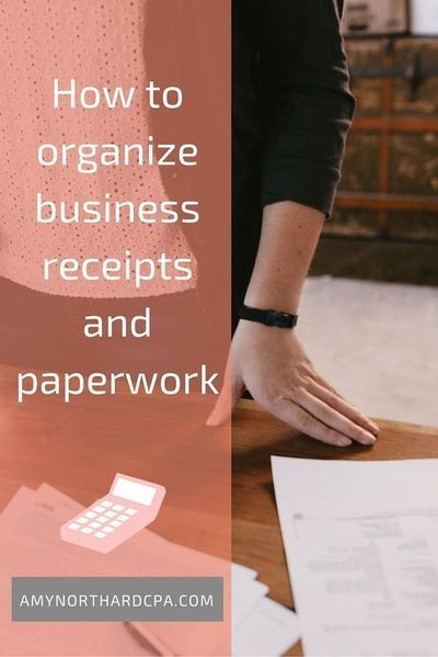 As a business owner, receipts, copies of invoices, bills, and other paperwork can pile up quickly making our desks cluttered and offices messy.When you have a plan in place to organize all those papers, you can clear out quite a bit of office clutter and Organize Business, The Accountant, Small Business Tax, Small Business Bookkeeping, Small Business Finance, Bookkeeping Business, Bookkeeping And Accounting, Small Business Accounting, Small Business Organization