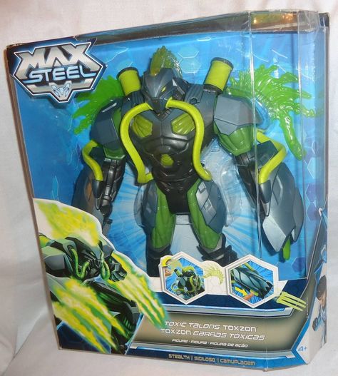 Max Steel Toxzon | Juguetibox: Max Steel Toxzon Garras Toxicas Ben 10 Action Figures, Santa Ideas, Max Steel, Barbie Toys, Sideshow Collectibles, 3d Printer, Action Figures, Lego, Geek Stuff