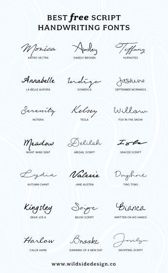 To save you time and effort, I've put together a list of my favorite script handwriting fonts that are completely free. Pretty, casual and authentic... Design Tatuaje, Font Tato, Script Handwriting, Ci Design, Tato Minimal, Tattoo Fonts Cursive, Tattoo Schrift, Free Handwriting, Tato Lengan