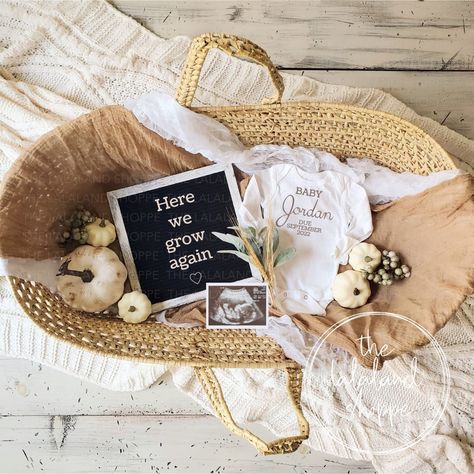 Baby Number 2 Announcement, Here We Grow Again, Fall Baby Announcement, Fall Pregnancy, Digital Baby Announcement, Fall Pregnancy Announcement, Pregnancy Congratulations, Baby Announcement Pictures, Baby Number 2