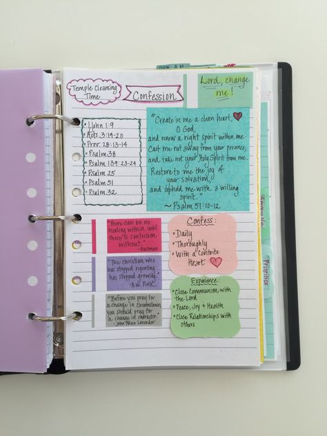 How can you make confession a regular part of your times with the Lord?  Find out in my post - How to Create a Personal Prayer Notebook - The Healthy Happy Woman Prayer Journal Ideas, Prayer Notebook, Prayer Closet, Personal Prayer, Bible Study Methods, Bible Study Notebook, Happy Woman, Bible Study Journal, Bible Notes