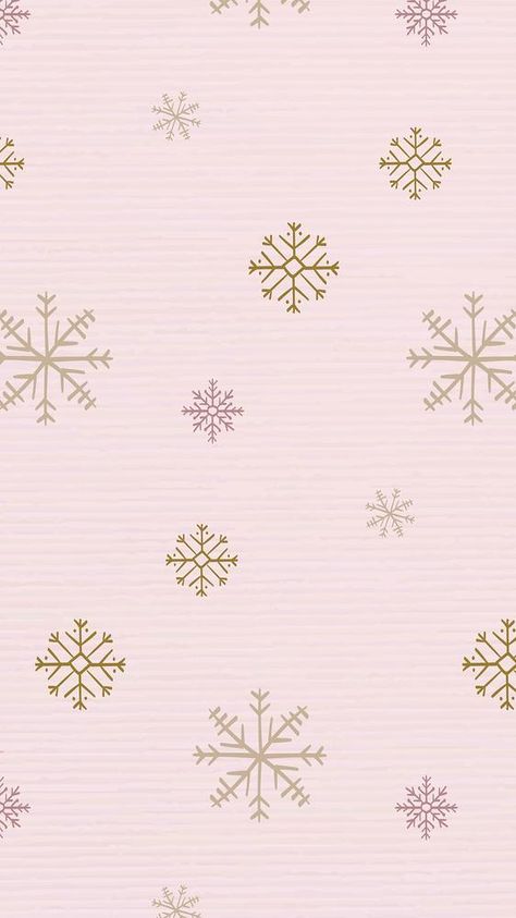 Pink January Wallpaper, Pink Snowflake Wallpaper, Cute Christmas Backgrounds For Iphone, Pink Christmas Lockscreen, Christmas Backgrounds Pink, Winter Wallpaper Pink, Cute Winter Wallpapers Aesthetic, Christmas Pink Wallpaper, Pink Winter Wallpaper