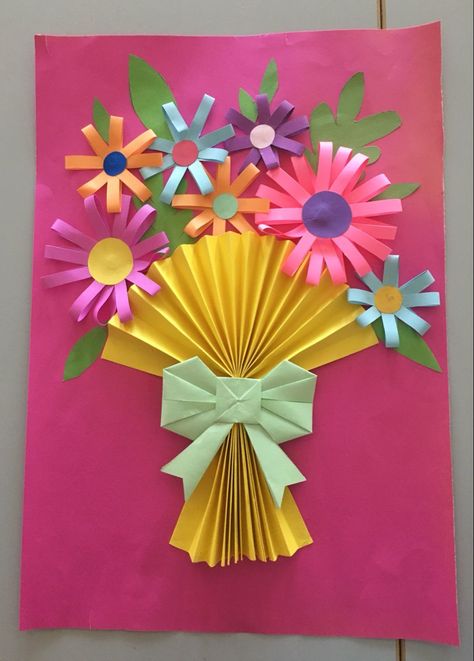 18 Easy Paper Crafts for Kids You'll Want to Make Too! 5 Easy and Beautiful Pap#origamiflowers #love #creative #origamifolding #artist #origamiflower #origamicranes #origamianimal er Easy Paper Crafts For Kids, Paper Projects Diy, Paper Dahlia, Tissue Paper Crafts, Rose Crafts, Mothers Day Crafts For Kids, Easter Decorations Ideas, Aktivitas Montessori, Diy Crafts Paper Flowers