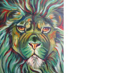 Art Sherpa Tutorials, Lion Photo, Art Sherpa, Painting Videos Tutorials, The Art Sherpa, Lion Painting, Colorful Paintings Acrylic, Prophetic Art, Acrylic Painting For Beginners