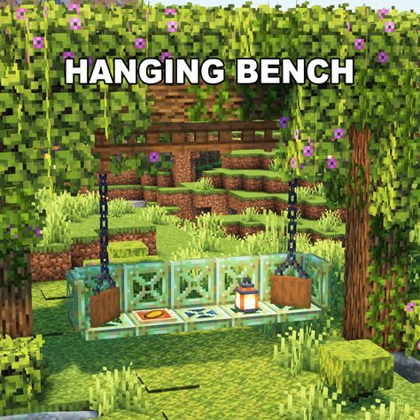 Minecraft Hanging Bench ✅ Follow for OP Minecraft Builds 📢 Share with your Friends 💬 Rate this Build 1-10 🔖Tags 🔖 #minecraft #minecraftbuilds #minecrafters #minecraftpe #minecraftmemes #mınecraftideas #minecraftbuild #minecraftbuilding #minecraftbuilding #minecrafttutorial #minecraftonly #mcpe #minecraftpc #minecraftcreations #minecraftdaily #minecraftdesign #minecraftjava #minecrafts #minecraftyoutuber #gaming Minecraft Hanging Bench, Bench Minecraft, Hanging Bench, Minecraft E, Minecraft Pe, Minecraft Memes, Minecraft Tutorial, Minecraft Builds, Minecraft Building