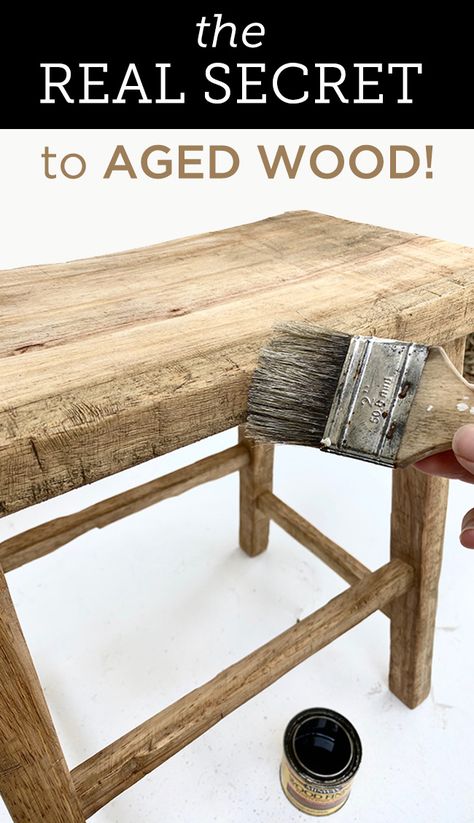 Age Wood, Aged Wood, Hemma Diy, Cool Wood Projects, Diy Furniture Renovation, Furniture Rehab, Aging Wood, Furniture Renovation, Industrial Loft