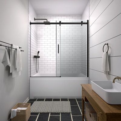 Freestanding tub shower combo