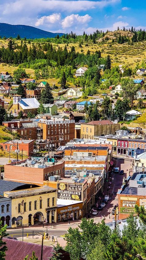 Take a weekend getaway to Central City, Colorado – where the past meets the present | OutThere Colorado Central City Colorado, Colorado City, Colorado Art, Casino Hotel, Central City, Pikes Peak, White Water Rafting, Mountain Town, Historic Preservation