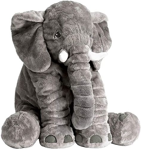 Elephant Soft Toy, Giant Stuffed Animals, Elephant Plush Toy, Large Stuffed Animals, Elephant Stuffed Animal, Biggest Elephant, Elephant Pillow, Animal Cushions, Baby Elefant