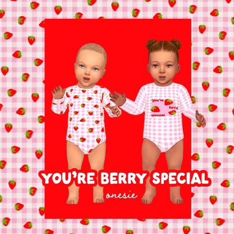 You're berry special Onesie Infant - Screenshots - The Sims 4 Create a Sim - CurseForge Kerbal Space Program, Sims 4 Mm Cc, Sims 4 Mm, Sims 4 Mods Clothes, Best Mods, Space Program, Rewards Program, The Sims4, All Games