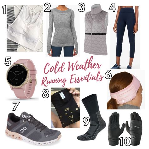 5k Outfit Ideas Runners Cold Weather, Cold Running Outfit For Women, 5k Essentials, Winter Running Outfit Cold Weather, Cold Weather Running Outfit, Cold Running Outfit, Winter Running Outfit, Cold Weather Running Gear, Cold Weather Running