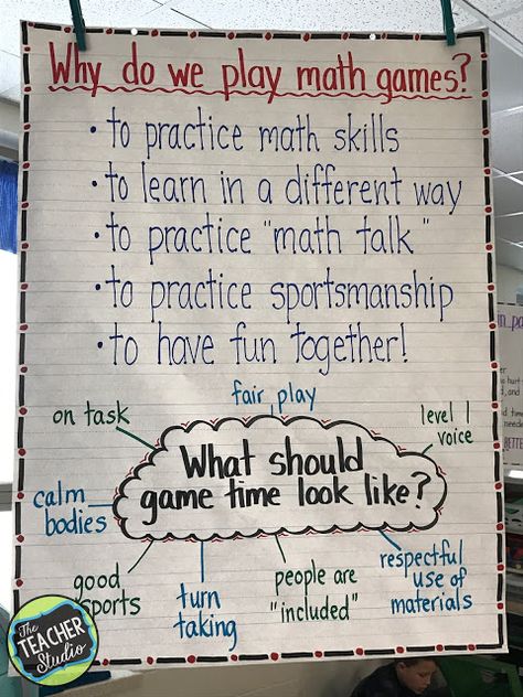 Organizing Your Classroom: Designing Spaces to Maximize Student LearningOrganizing Your Classroom: Designing Spaces to Maximize Student Learning Play Math, School Of Life, Classroom Anchor Charts, Math Talk, Math Anchor Charts, Math Intervention, Math Groups, Fourth Grade Math, Second Grade Math