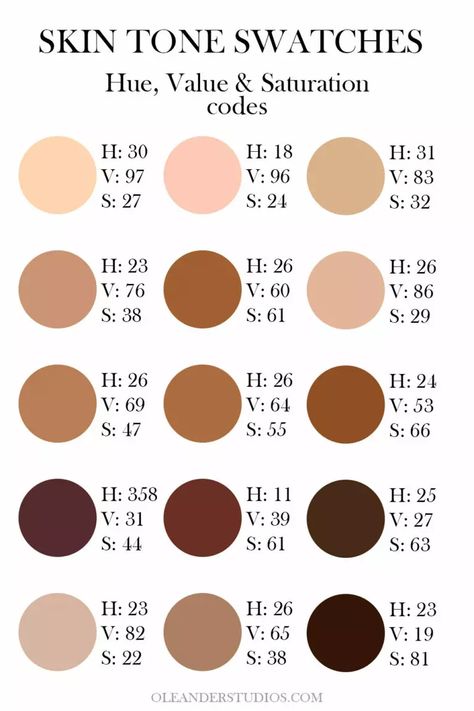 Skin tone swatches Black Skin Tone Color Palette, Dark Skintone Palettes, Skin Color Swatches, Tan Skin Tone Palette, Black Skin Palette Digital Art, Black Skin Color Palette, Brown Skin Color Palette, Skin Colour Palette, Skintone Palettes