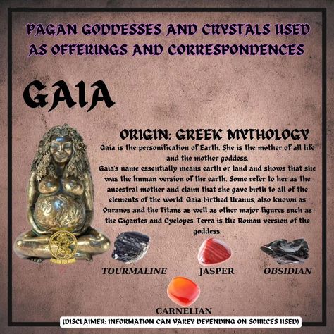 Celebrating Pagan Goddesses and Their Offerings 🌿✨ 🌟 **Dive into the enchanting world of pagan goddesses and discover their symbols and sacred offerings!** 🌙💖 1. **Brigid** (Celtic Goddess) - **Symbols**: Fire, forge, poetry, healing - **Offerings**: Milk, candles, blackberries, bread, and herbal teas 🍞🕯️ 2. **Gaia** (Greek Earth Goddess) - **Symbols**: Planet Earth, earthy colors (brown, green, gray) 🌍 - **Offerings**: Barley, honey cakes, seeds, and rice 🌾🍯 - **Correspondences*... Hathor Egyptian Goddess, Pagan Goddesses, Witchy Notes, Bastet Egyptian Goddess, Celtic Goddesses, Honey Cakes, Gaia Goddess, Paganism Spells, Mother Gaia